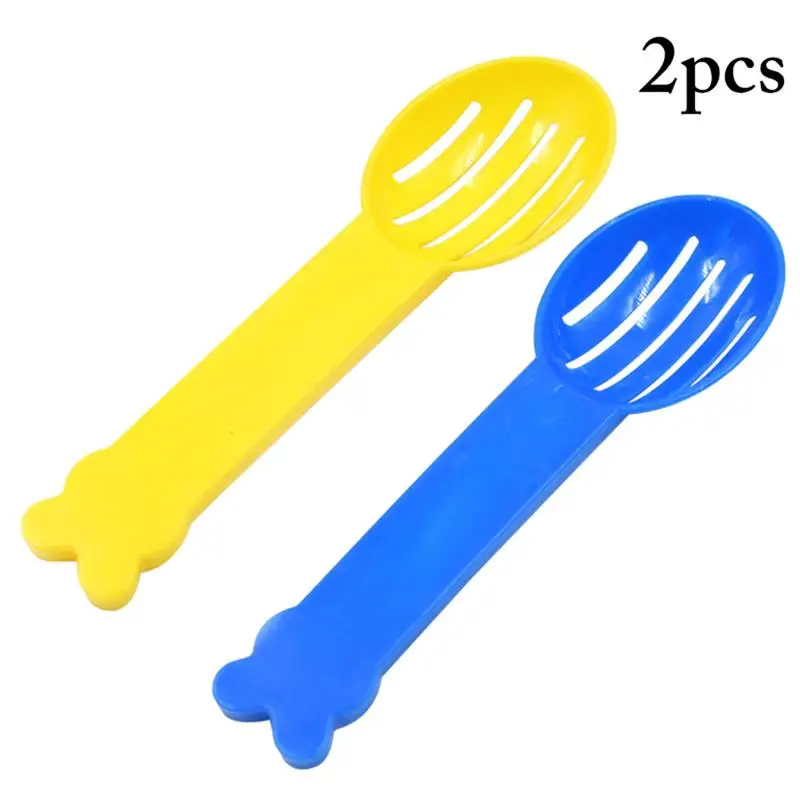 

2PCS Hamster Sand Scoop Cute Plastic Small Pet Litter Scoop Hamster Litter Scoop для омяка Pet Cleanning Tool Pet Supplies
